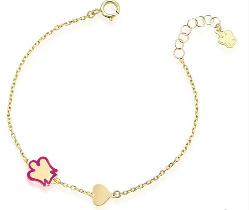 Bracciale oro giallo - in, 9k