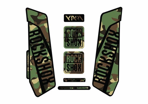 Adesivo rock shox - rock,
