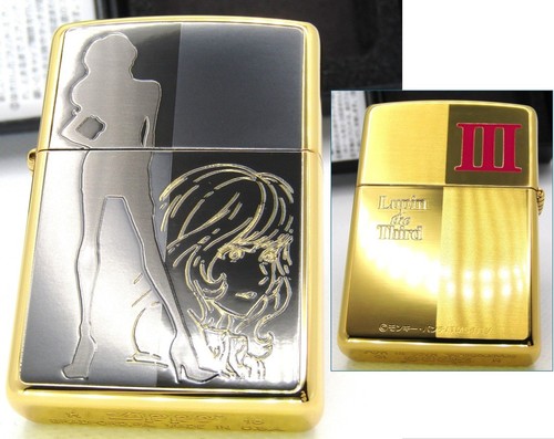 Accendino olio zippo lupin - accendino,