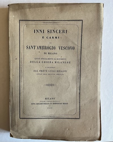 Luigi biraghi inni - inni, sinceri