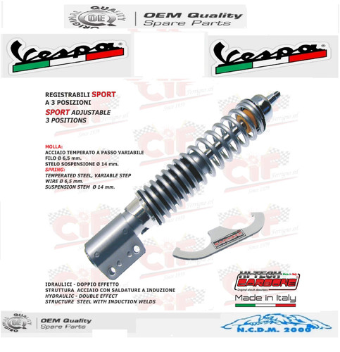 Ammortizzatore anteriore - ammortizzatore,