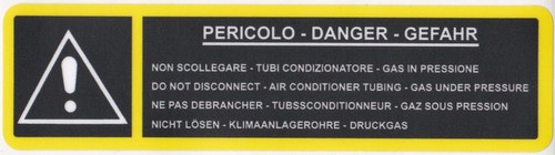 Adesivo omologazione per - omologazione, vano