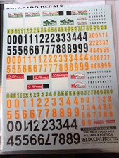 Decal scala wrc numeri e - wrc,