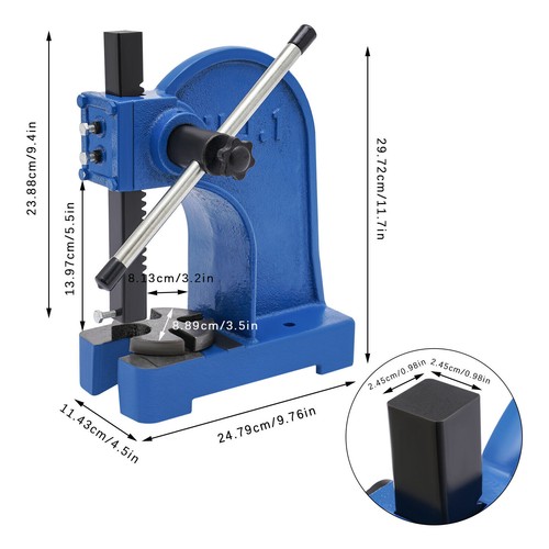 Pressa rotativa da - pressa, 1t