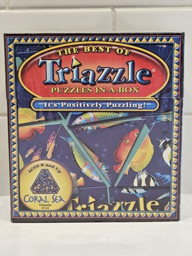 Triazzle raro puzzle vintage