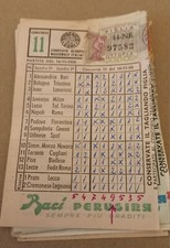SCHEDINA TOTOCALCIO 11/1958