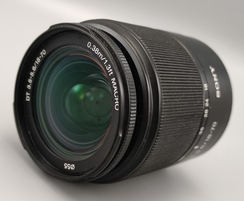 Sony obiettivo macro 70 - macro, 18-70