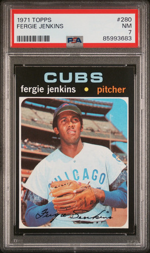 1971 topps fergie jenkins - 1971, #280