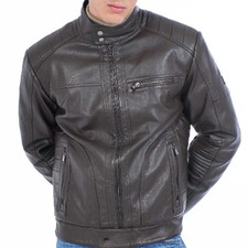 GIUBBINO PELLE UOMO YES ZEE