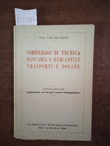 Compendio tecnica bancaria - di,