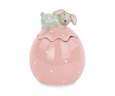 SCATOLA UOVA ROSA CON