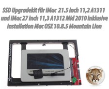 Kit aggiornamento SSD da 500 GB iMac 21,5" A1311 / iMac 27" A1312 metà 2010 OSX 10.8.5