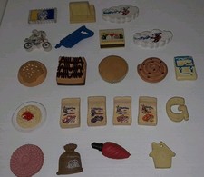 mulino bianco sorpresine Vintage Lotto Gommine Pacchi Biscotti