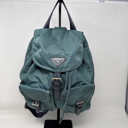 Zaino prada tessuto doppia - zaino,