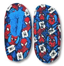 Ciabatte Spider Man Blu Fuzzy