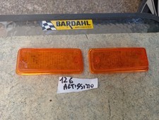 Fiat 126- 2 plastiche FANALINI anteriori- arancione