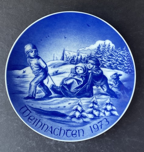 Piatto natalizio 1973