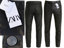 Jeans uomo ZARA in pelle