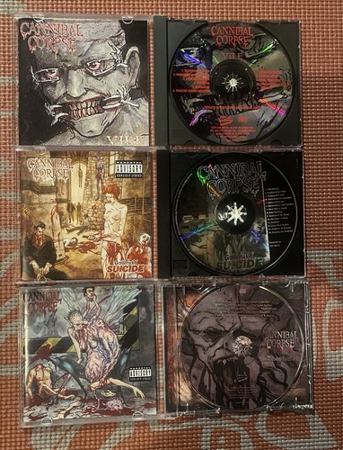 Cannibal corpse lot - cannibal, rare