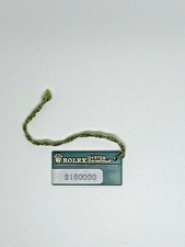 ROLEX TAG 16610 T  HANG TAGS SWIMPRUF SHOWECASE GREEN PORTA PREZZO VINTAGE