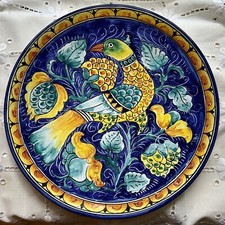 PIATTO MAIOLICA ITALIANA