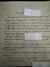 Cerreto Sannita- Lettera 1833-