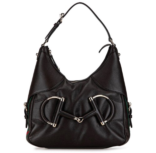 Gucci hobo pelle nera - gucci,