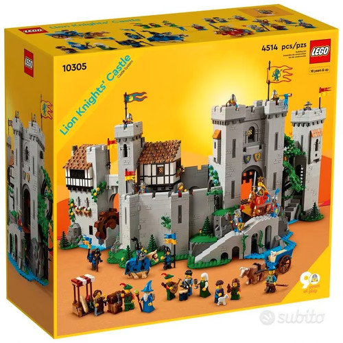 Lego 10305 castello cavalieri - castello,
