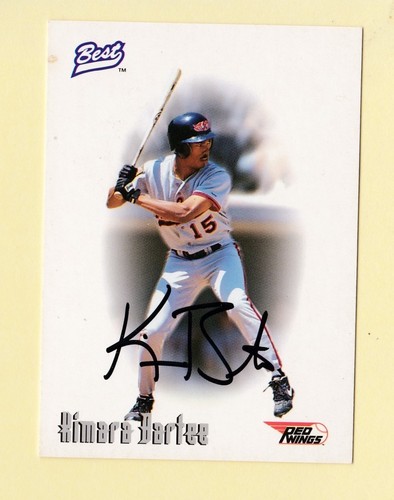 1996 baseball best - best, autografato