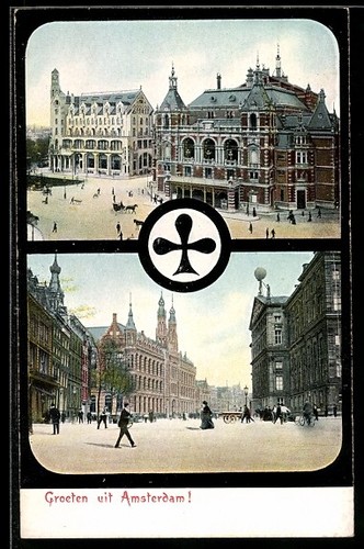 Amsterdam parte di strada - amsterdam,,