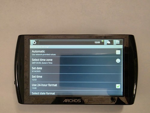 Archos internet tablet 500 - archos, 5