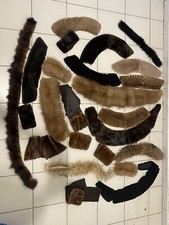 Pelliccia Pezzi Ritagli 24 Pz Varie Pellicce