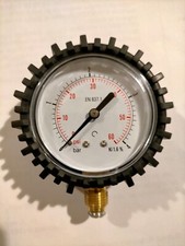 Manometro Pressione Gomme Professionale 0-4 BAR / 0-60 PSI per Auto e Moto