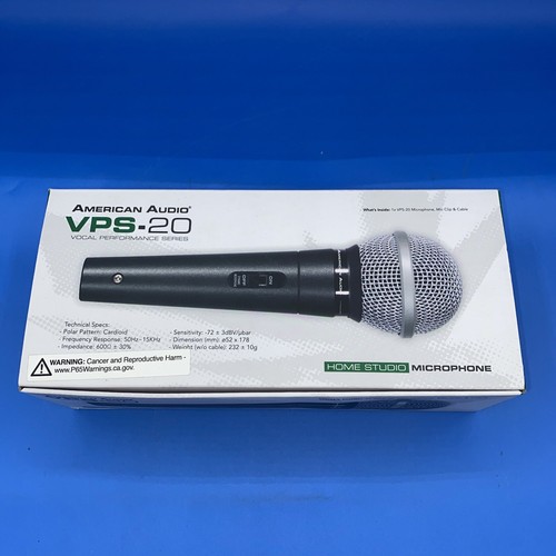 American audio vps - american, vps-20