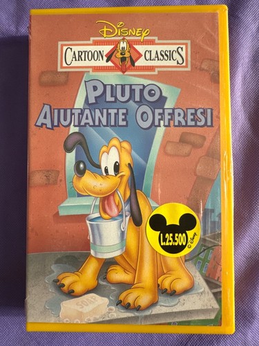 Vhs disney sigillata - sigillata, con