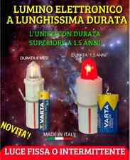 L’UNICO LUMINO ELETTRONICO CON SELEZIONE LUCE FISSA O LAMPEGGIANTE