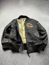 Giubbotto pelle bomber vintage