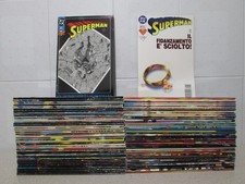 SUPERMAN DAL N.1 AL N.79 SEQUENZA COMPLETA PLAY PRESS  --------- TIPO SPIDER-MAN