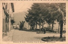 1916 MALGRATE Giardino Villa