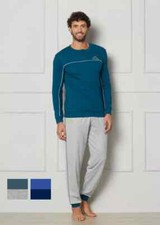 Pigiama Uomo Lungo Kappa 100% Cotone Leggero SPORTIVO - Vari Modelli