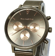 Paul Valentine Orologio Cronografo Orologio Da Polso Orologi In Rame Bronzo