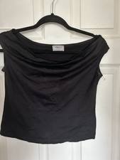 T-shirt smanicata Versace Sport vintage collo barca, Made in Italy, taglia M ottime condizioni