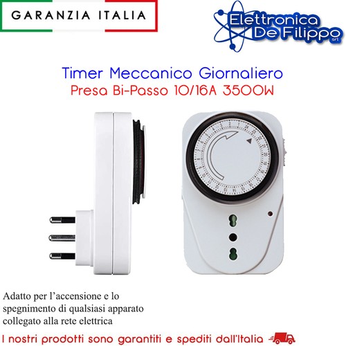 Timer settimanale analogico - timer,