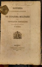 CAVEDONI Celestino. DI UN