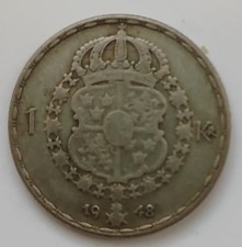 Moneta corona svedese - da, 1