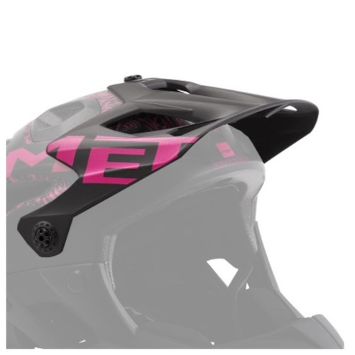 Visiera paracadute met - visiera, rosa
