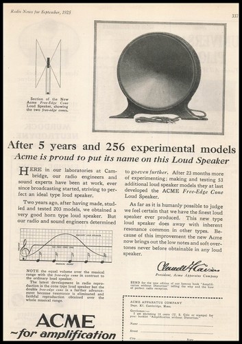 1925 acme apparatus cambridge - acme,