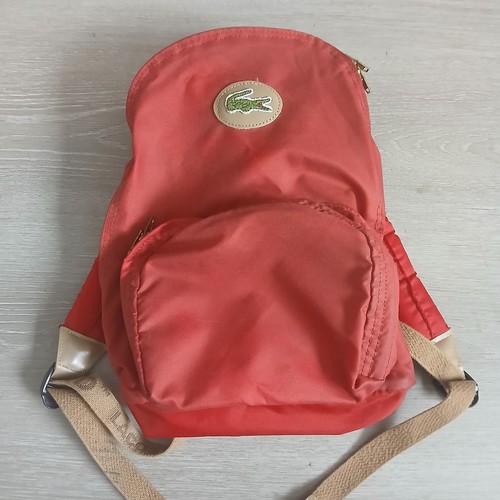 Zaino lacoste rosso izod - zaino,