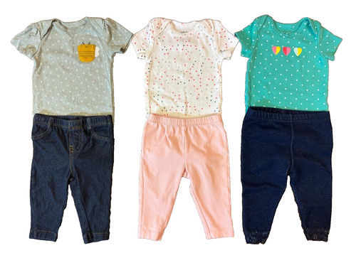 Lotto vestiti carters bambina - lotto,