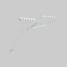 STENDIBIANCHERIA DA PARETE/SOFFITTO cm 140x46x70h - 8,4 mt di stenditura